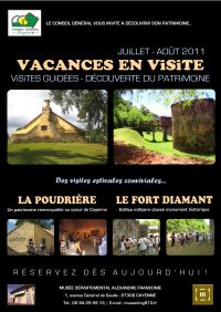 Vacances en visite - Visites guidées du Fort Diamant et de la Poudrière ; © Musée Départemental
